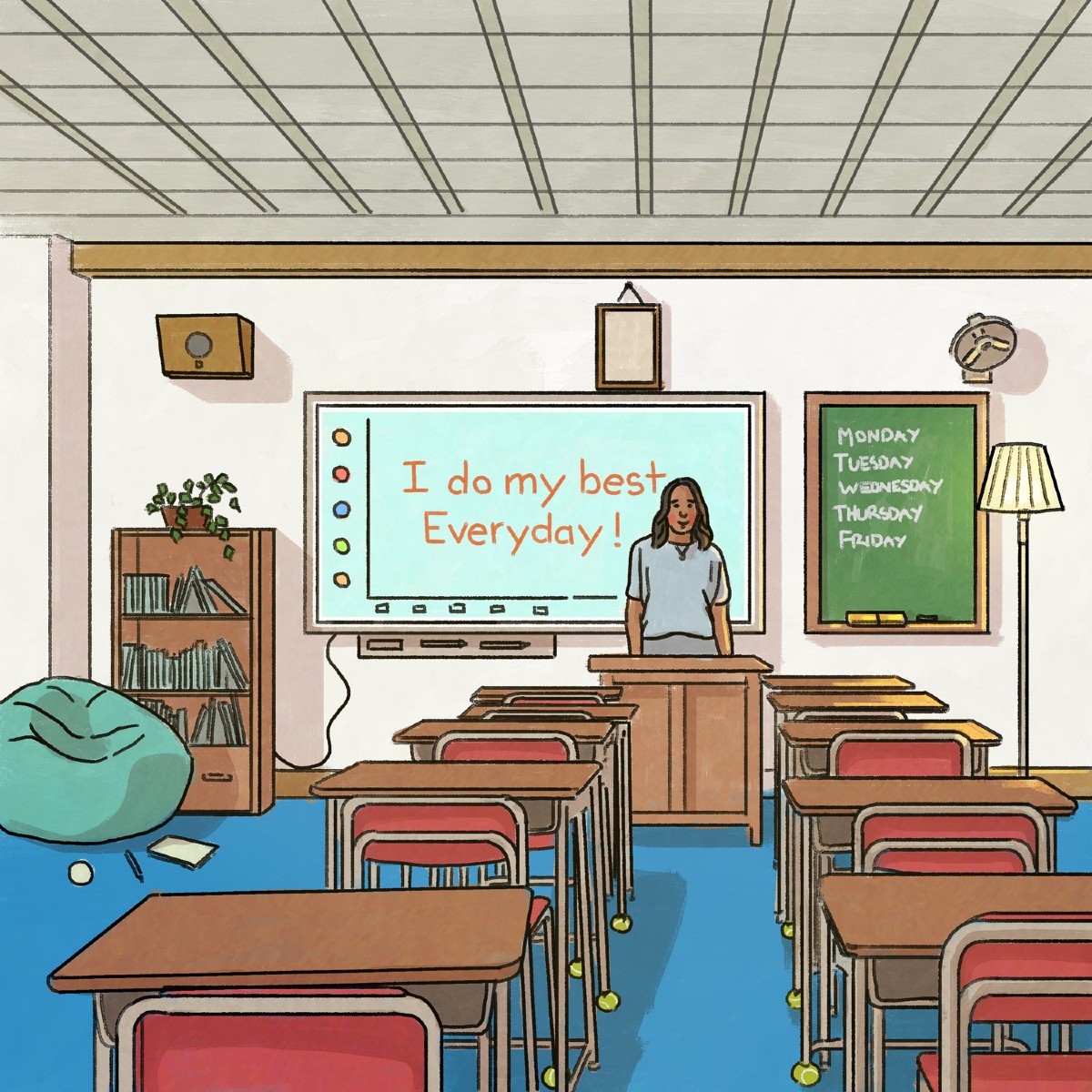 Classroom image map