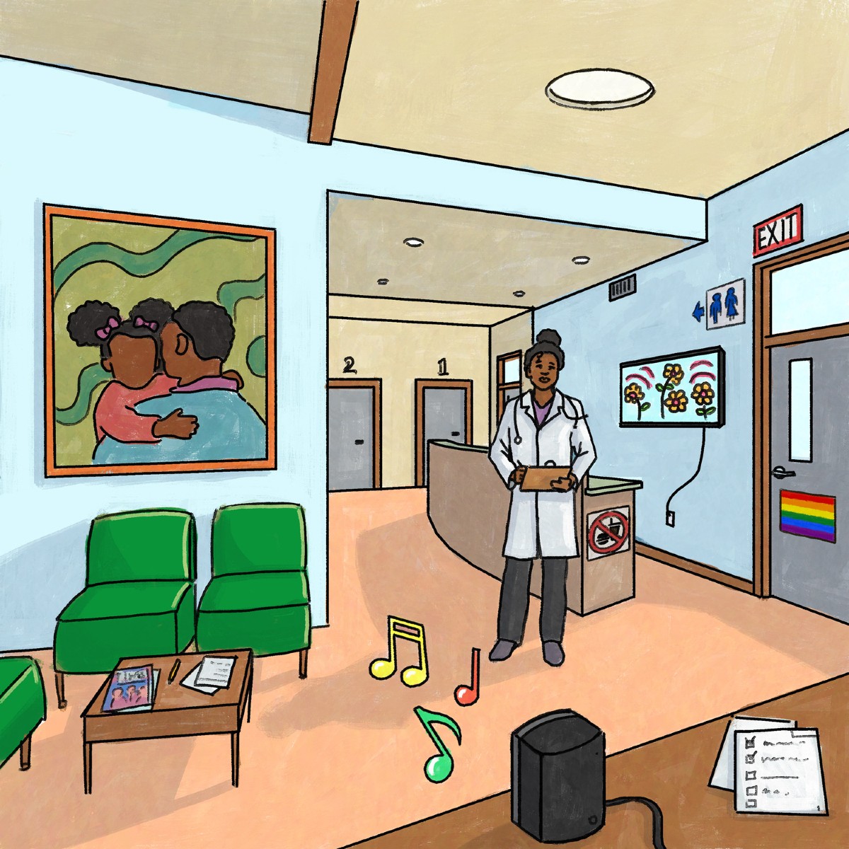 Classroom image map